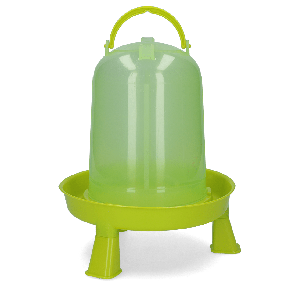 Gaun Pluimvee Drinktoren op Pootjes Limoengroen 3 l