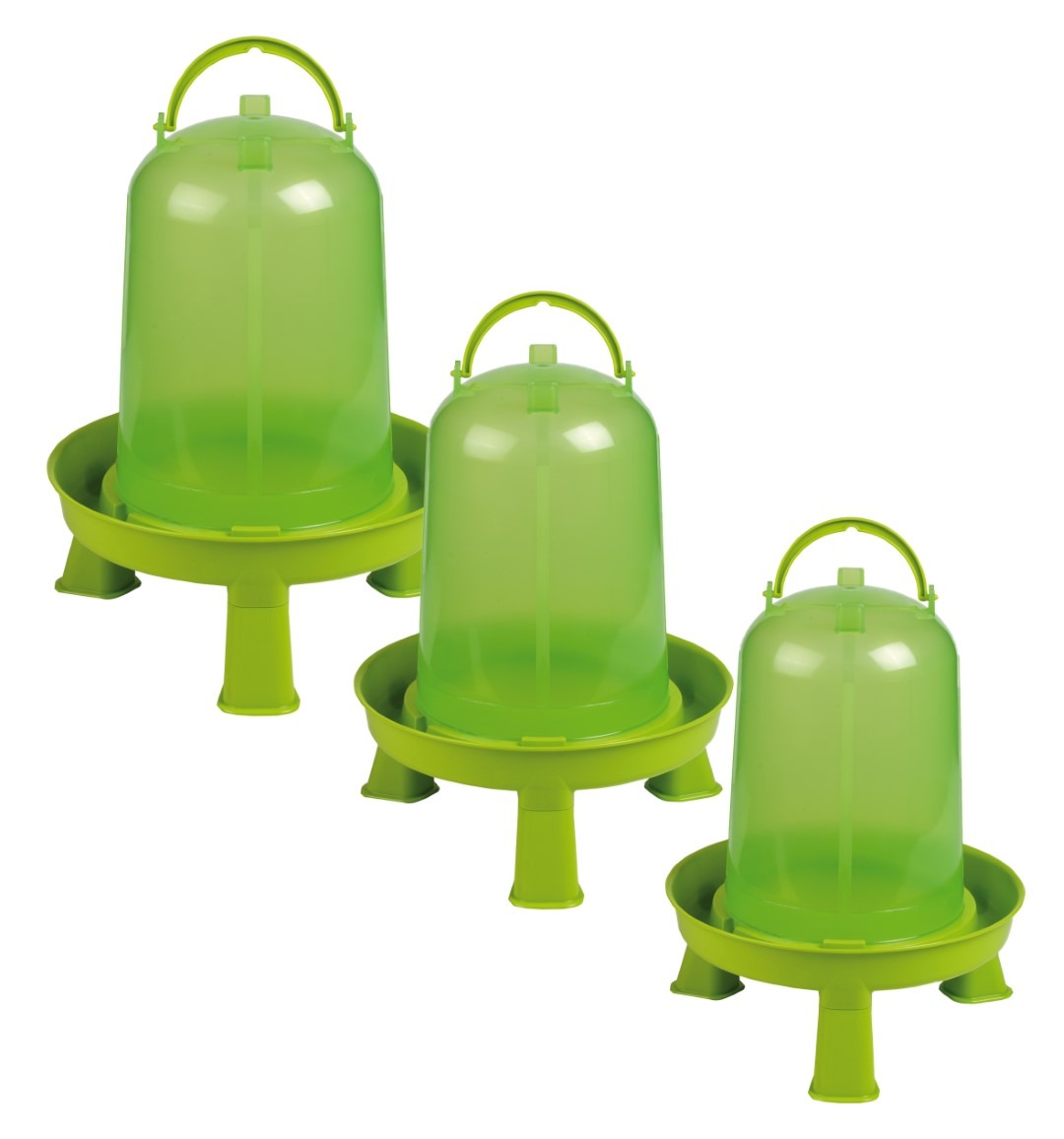 Gaun Pluimvee Drinktoren op Pootjes Limoengroen 5 l - Afbeelding 5