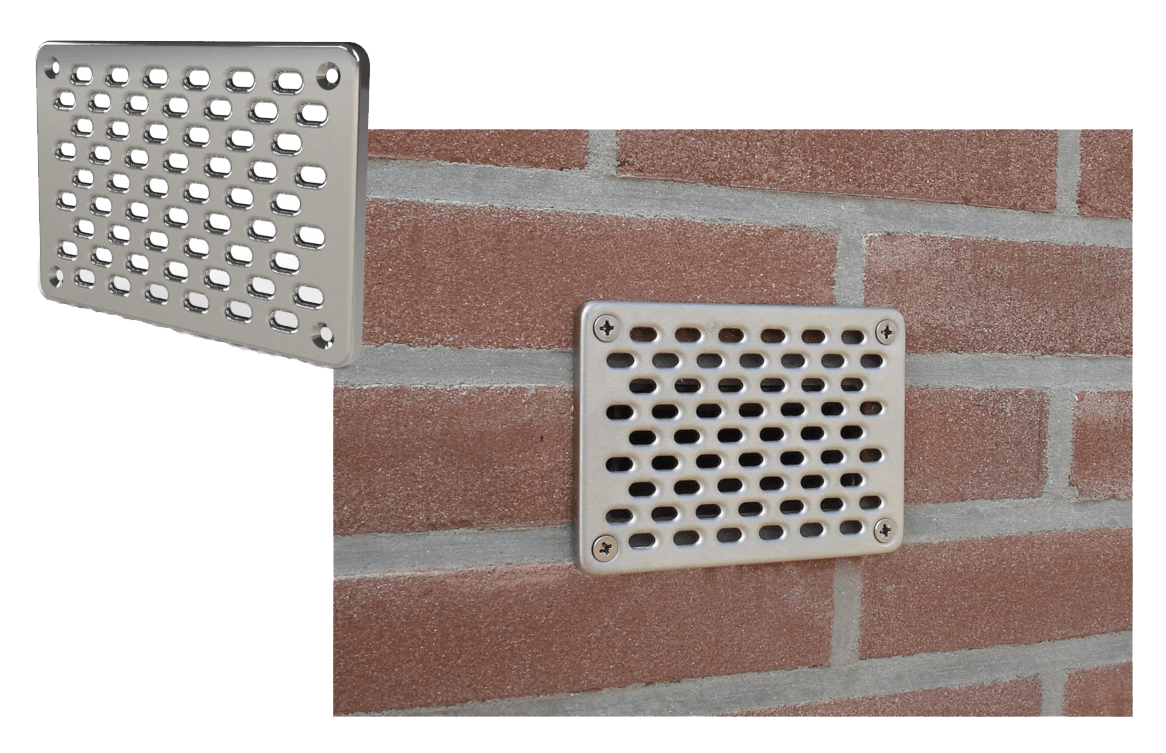 GevelFix Voorzetrooster RVS 10 x 14 cm - Afbeelding 3