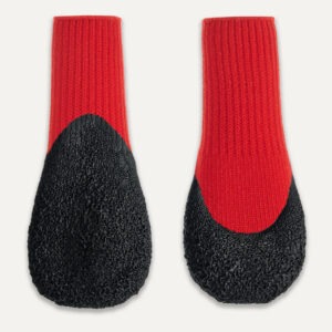 Goo-eez Dog Boots Lites 4 Per Pack L Rood/Zwart