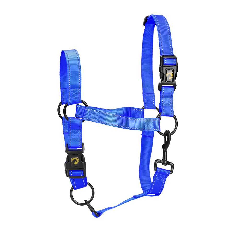 Excellent Premium Halster Blauw S