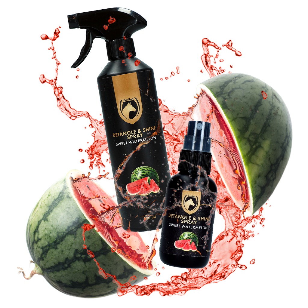 Excellent Horse Detangle & Shine Spray 50 ml Sweet Watermelon - Afbeelding 2