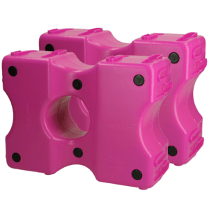 Vplast Cavaletti Hindernisblokken 2 st Roze