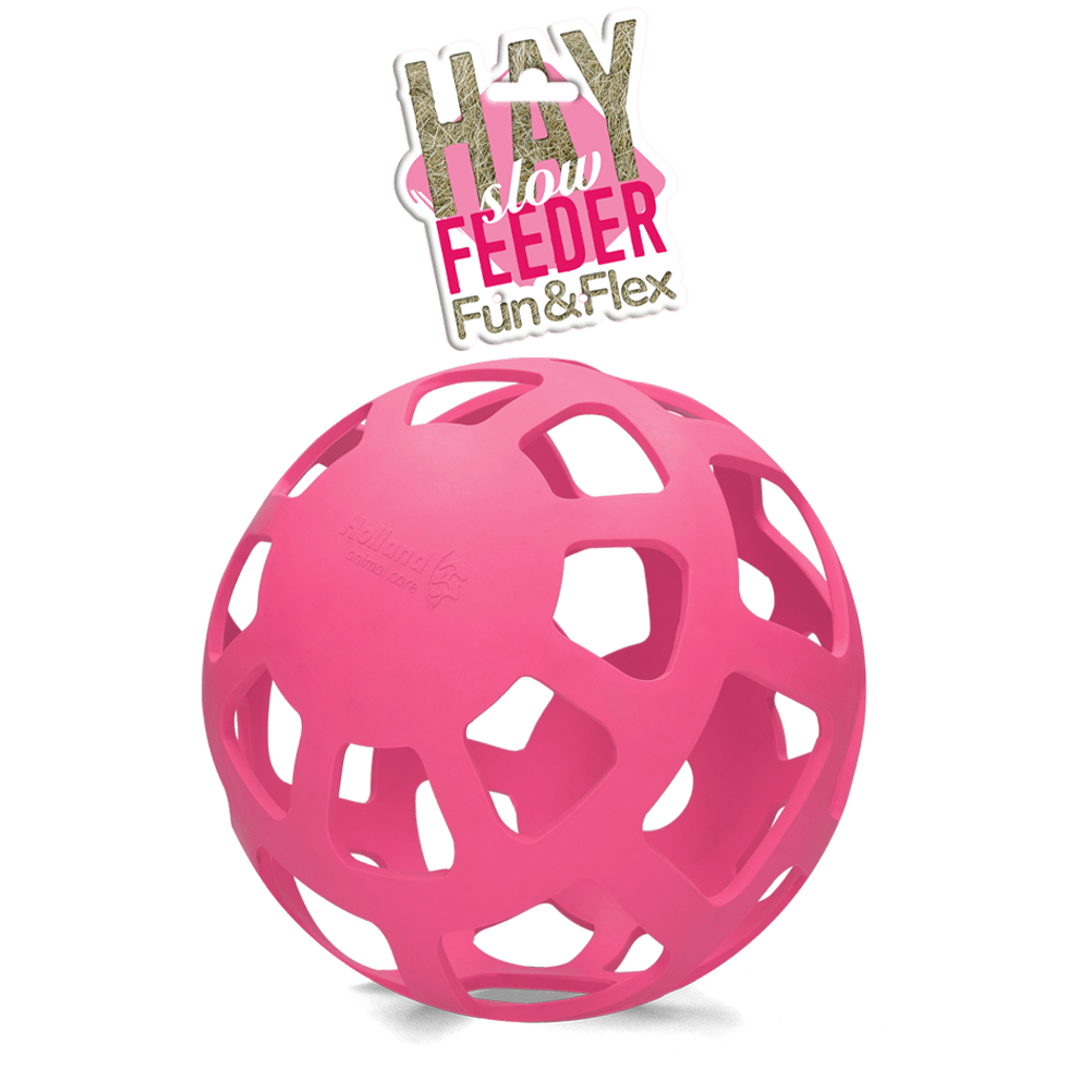 Hay Slow Feeder Fun & Flex Roze - Afbeelding 2