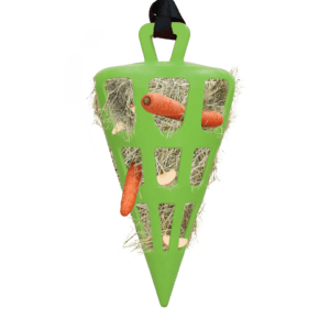Hay Slow Feeder Fun & Flex Carrot Groen