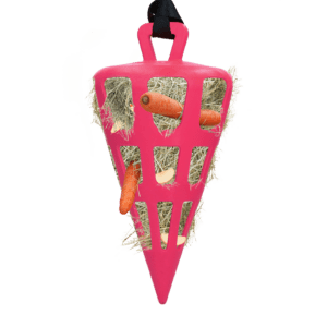 Hay Slow Feeder Fun & Flex Carrot Roze