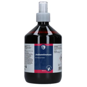 Jodiumtinctuur 1% (10 mg per ml) & 70% Alcohol 500 ml