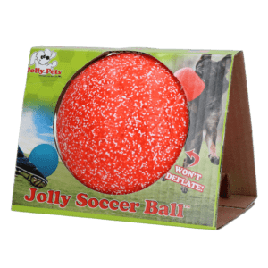 Jolly Soccer Ball Oranje/Wit S (15 cm)