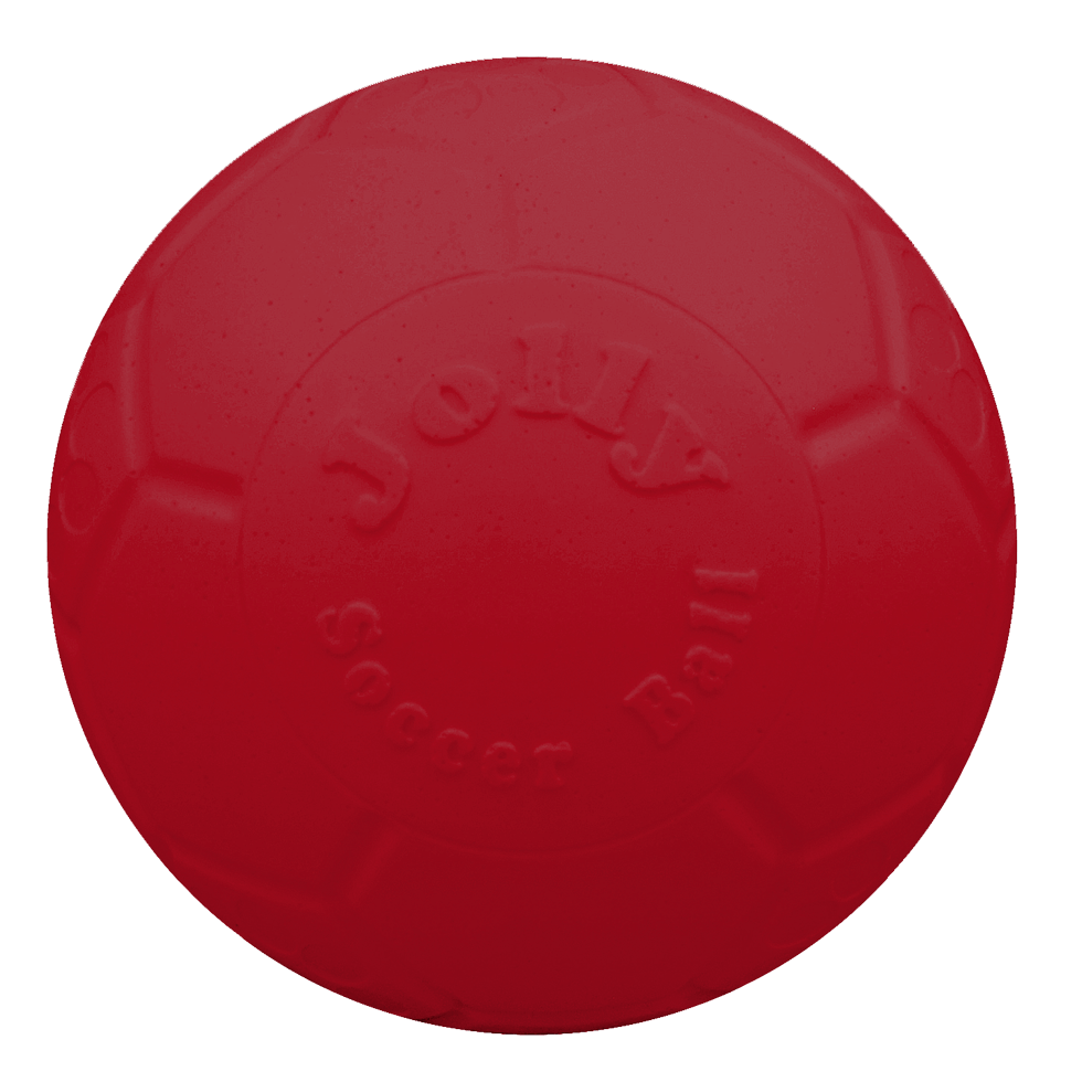 Jolly Soccer Ball Rood L (20 cm) - Afbeelding 2