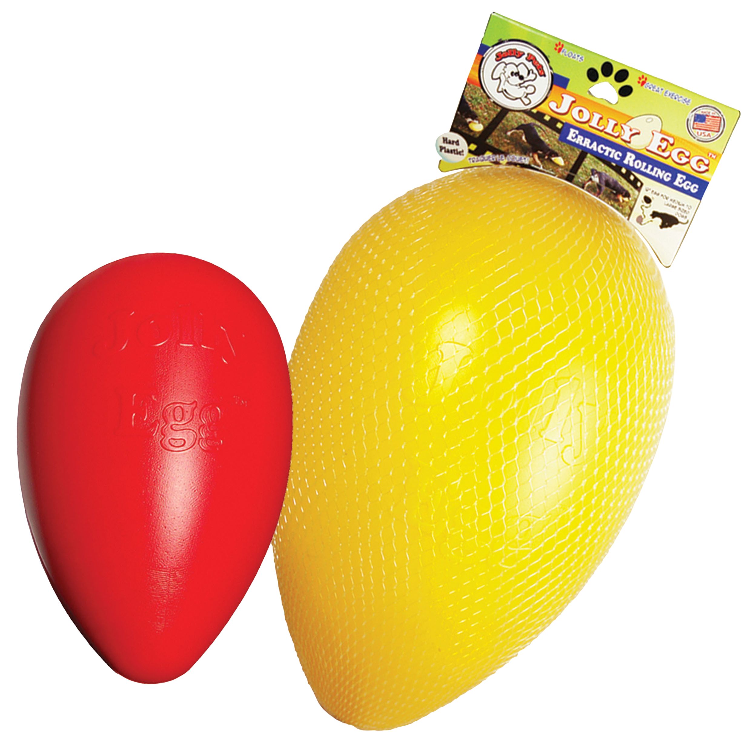 Jolly Egg Geel S (20 cm) - Afbeelding 6