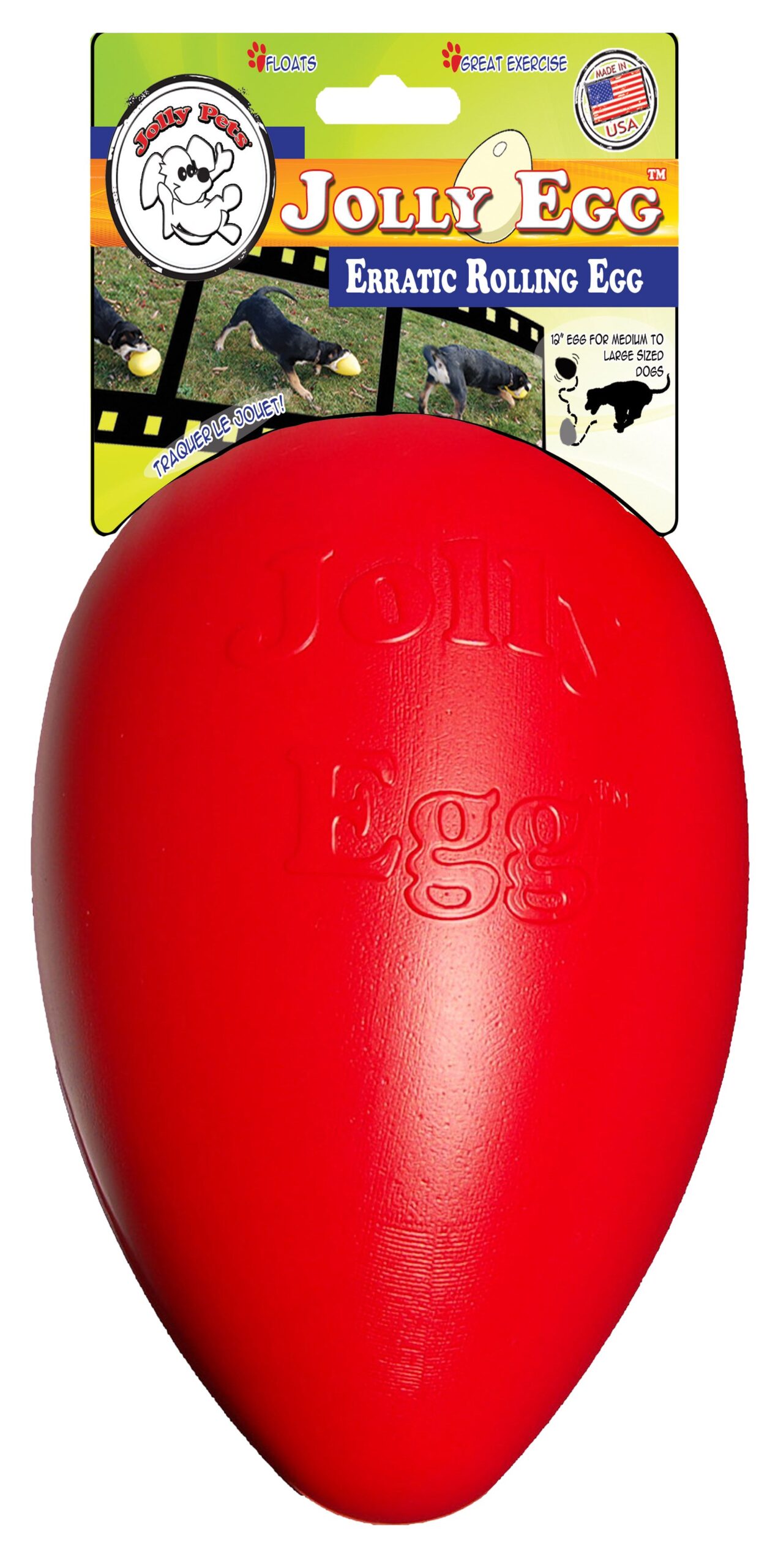 Jolly Egg Rood S (20 cm)
