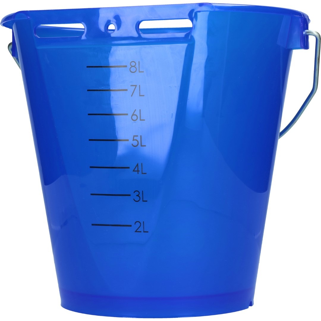Kalveremmer wit transparant 2-zijdig plat Transparant blauw - Afbeelding 6