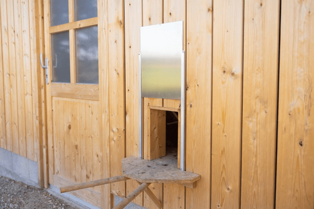 Kerbl Schuifdeur Met Rails S 22 x 33 cm - Afbeelding 2