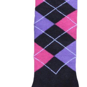 Kniekous RE d.grijs/roze/paars    43-46