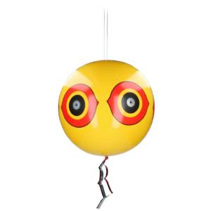 Knock Pest Schrikballon Geel