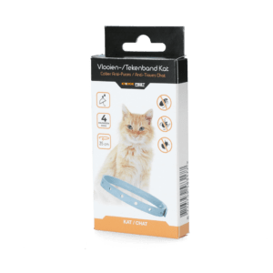 Knock Pest Vlooien/Tekenband Kat 33 cm NL/FR