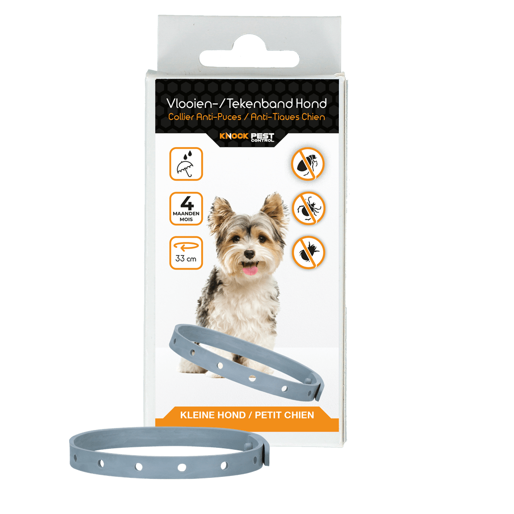 Knock Pest Vlooien/Tekenband Hond 33 cm NL/FR