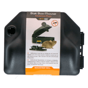 Knock Pest Voerdoos Muis incl. Sleutel + Muizenklem
