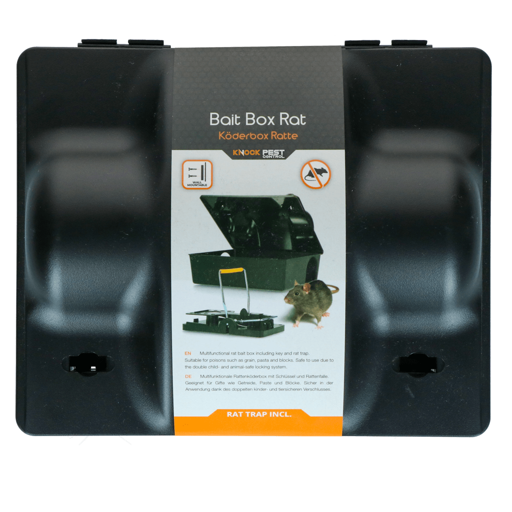 Knock Pest Voerdoos Rat/Muis Dual bait incl. rattenklem