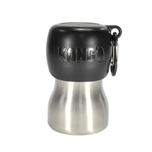 KONG H2O RVS Waterfles Zwart 255 ml