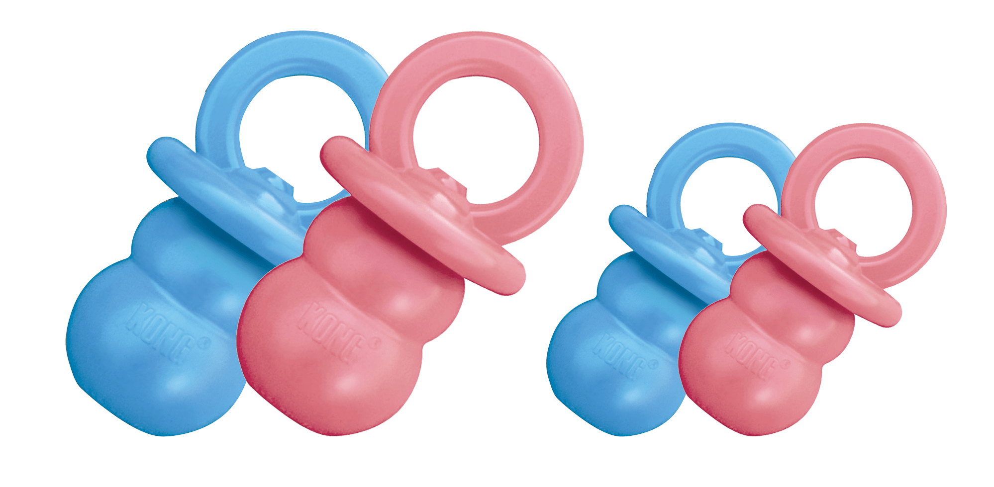 KONG Puppy Binkie Assorti M
