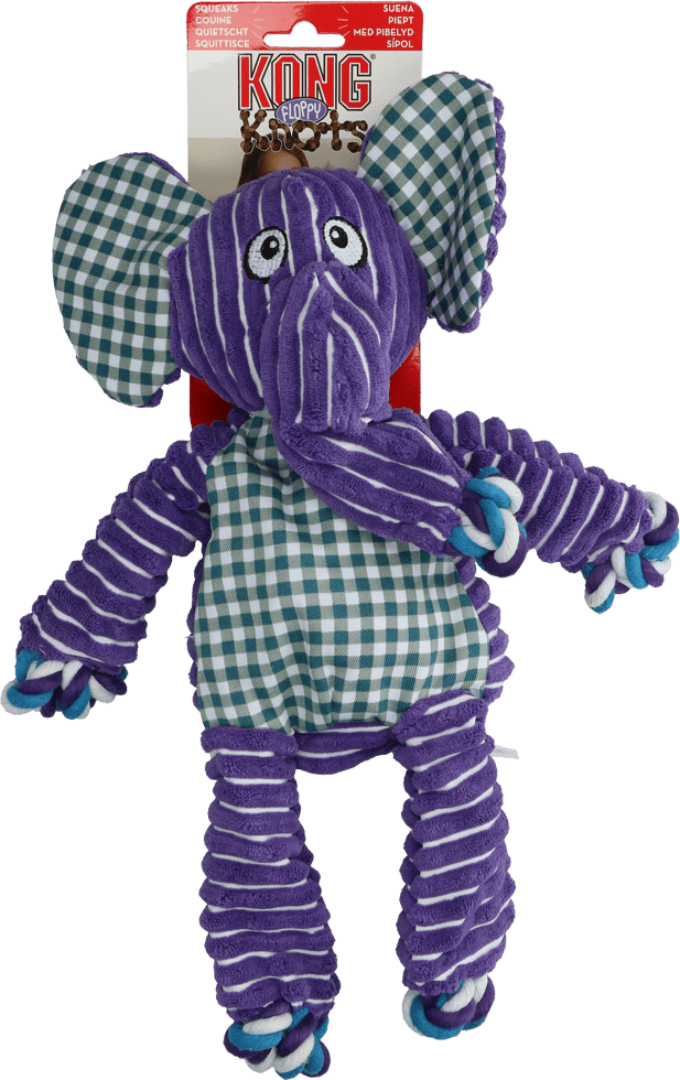KONG Floppy Knots Olifant