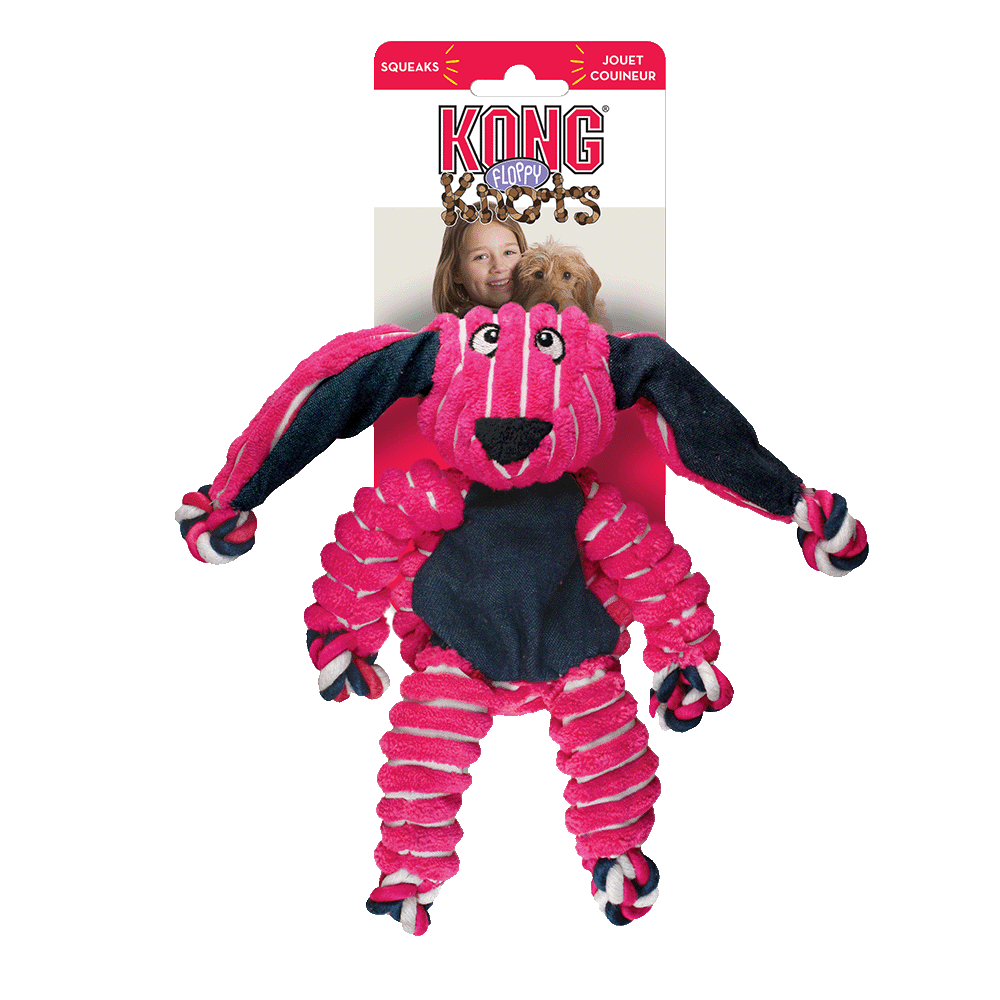 KONG Floppy Knots Konijntje
