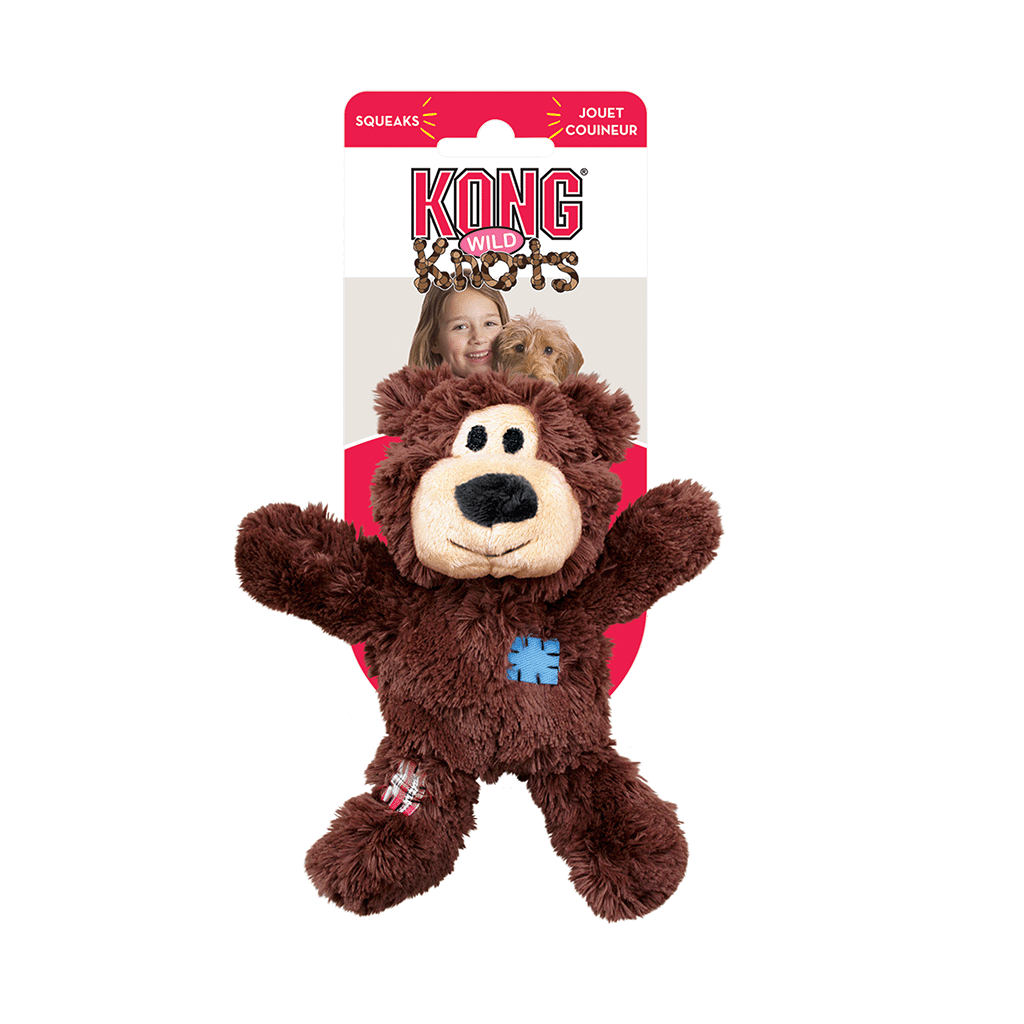 KONG Wild Knots Assorti Bears S/M