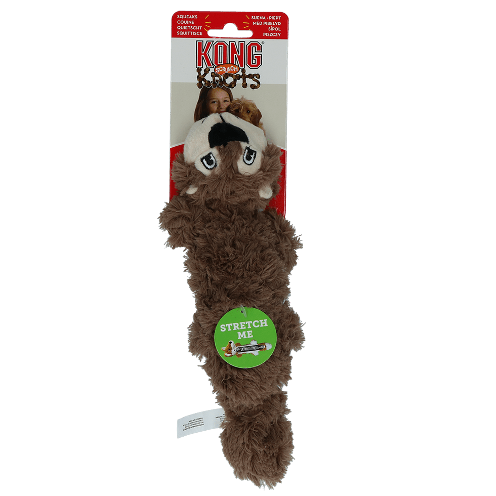 KONG Scrunch Knots Eekhoorn S/M
