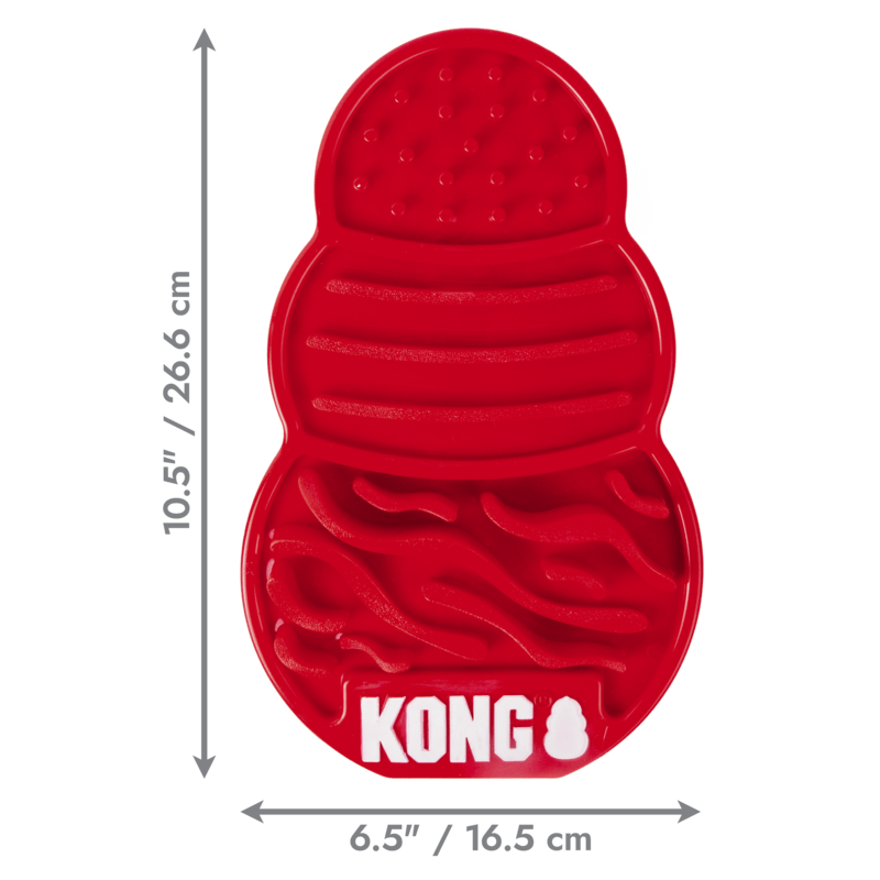 KONG Licks Treat Dispenser Rood XL - Afbeelding 2