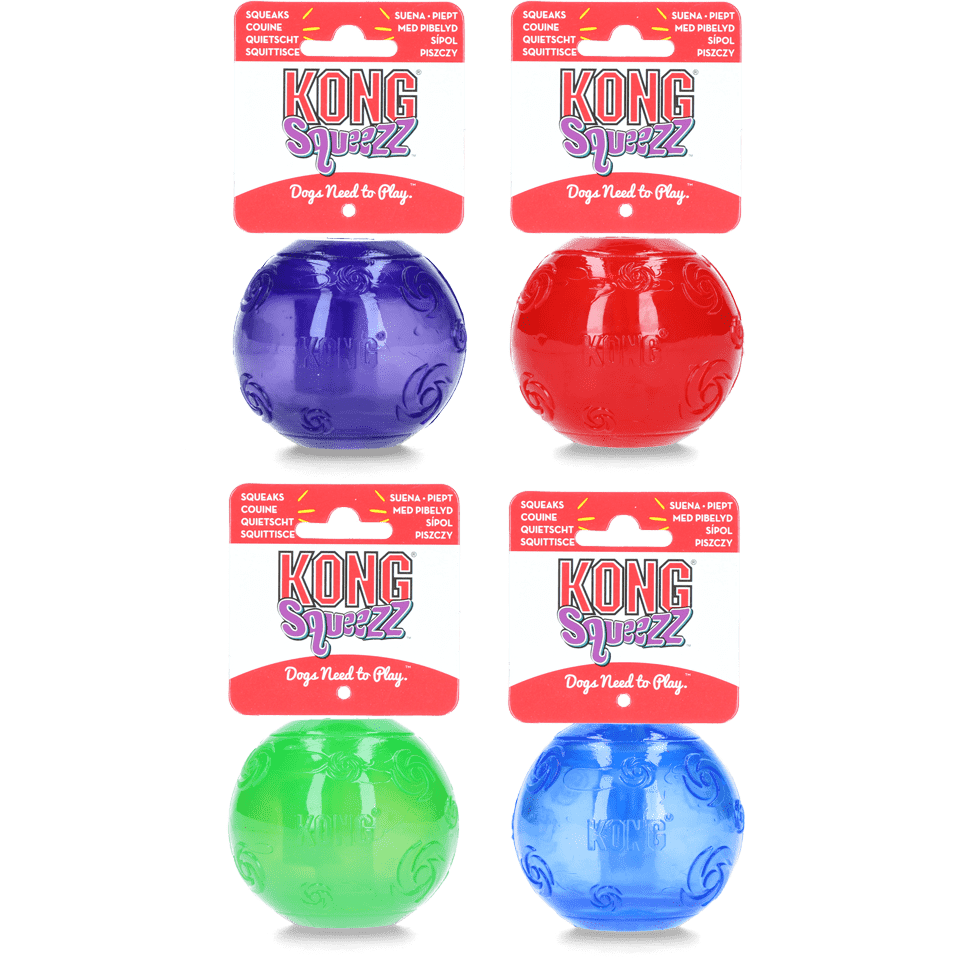 KONG Squeezz® Ball Assorti L