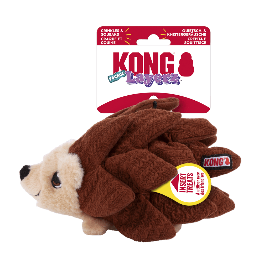KONG Layerz Forage Hedgehog