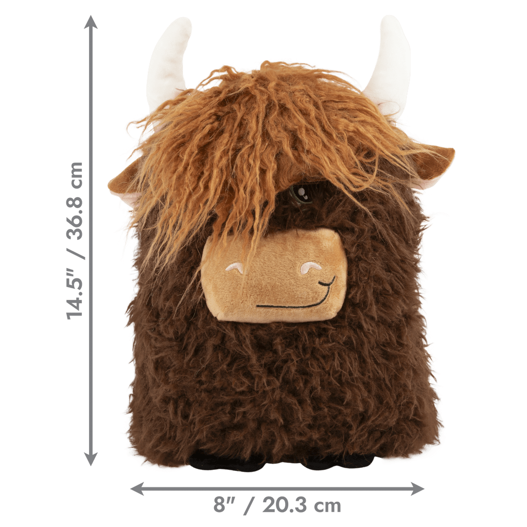 KONG Comfort Jumbo Highland Cow Assorted XL - Afbeelding 3