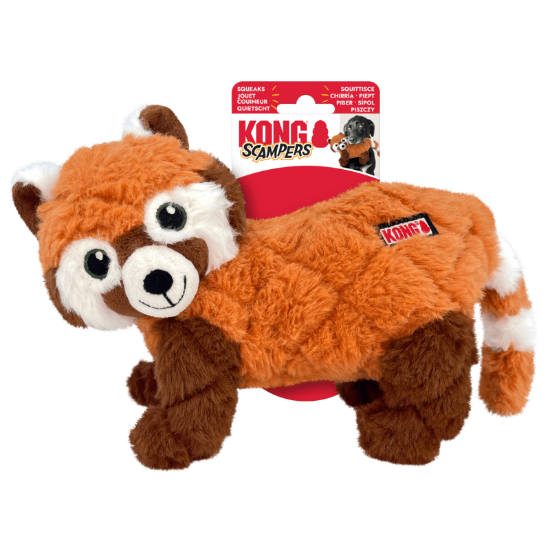 KONG Scampers Red Panda