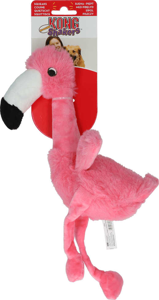 KONG Shakers Honkers Flamingo S