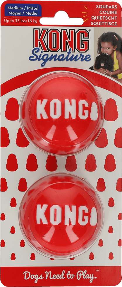 KONG Signature Ball M 2-Pack