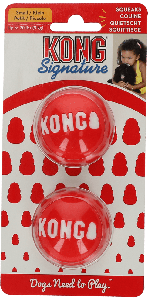 KONG Signature Ball S 2-Pack