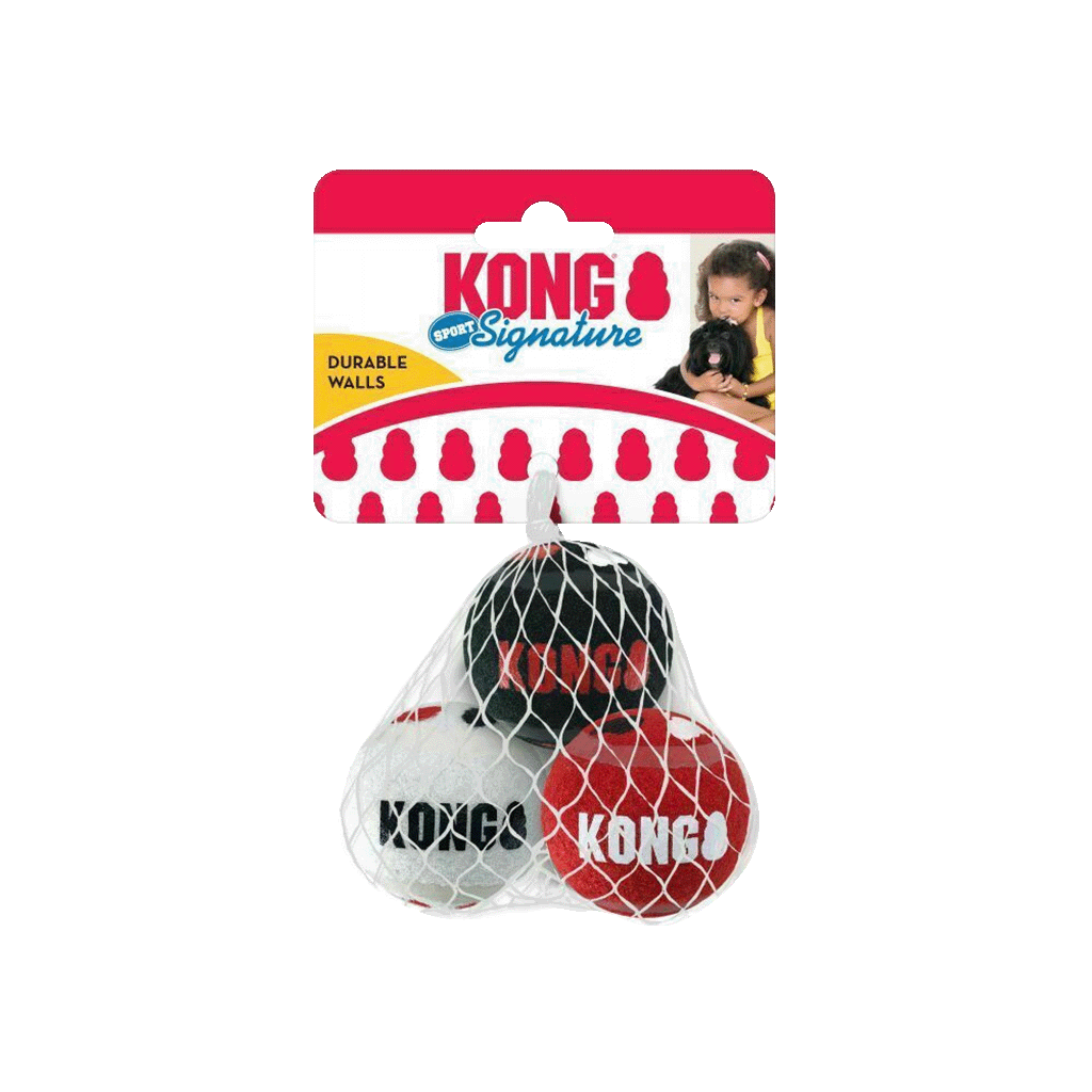 KONG Signature Sport Balls M 3-Pack