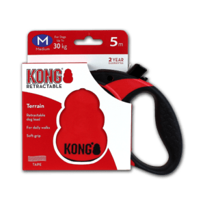 KONG Retractable Leash - Terrain Rood M