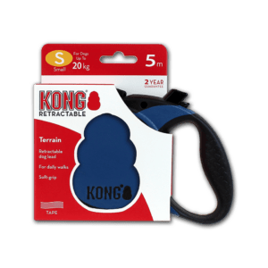 KONG Retractable Leash - Terrain Blauw S