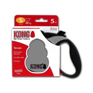 KONG Retractable Leash - Terrain Grijs S