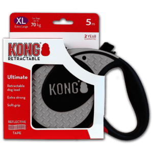 KONG Retractable Leash - Ultimate Grijs