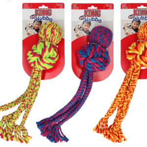 KONG Wubba Weaves met touw Assorti XL