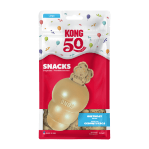 KONG 50th Anniversary KONG SnacksTM Birthday Cake Recipe Lg