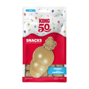KONG 50th Anniversary KONG SnacksTM Birthday Cake Recipe Sm