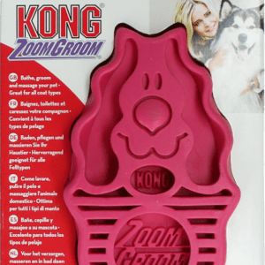 KONG ZoomGroom Framboos L