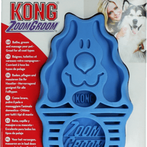 KONG ZoomGroom Bosbes L