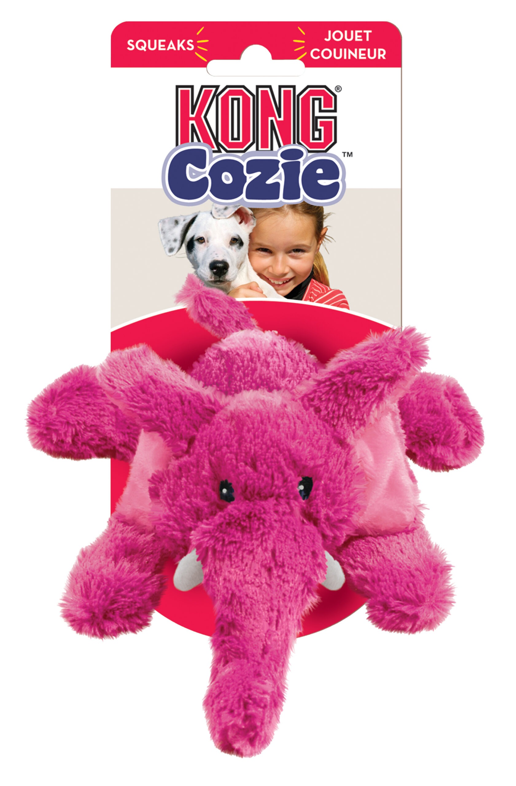 KONG Cozie Assorted Brights M