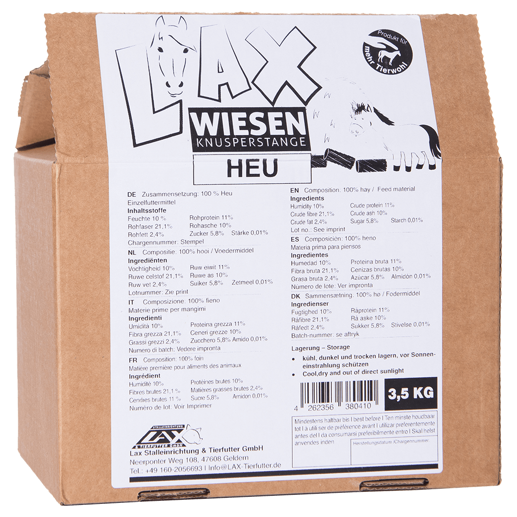 Lax Weide Knabbelblok Hooi - Afbeelding 2