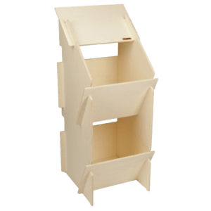 Kerbl Pluimvee Duo Legnest Hout